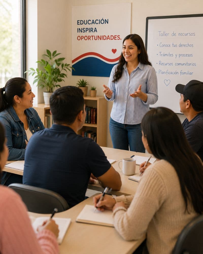 Educación y fortalecimiento comunitario